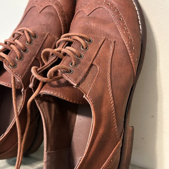 Lace up Wingtip SoftMoc Oxford Brogues - Size 8 to 8.5 Eu 39 - Picture 8 of 9